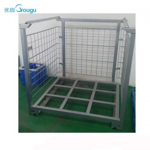 Warehouse industrial collapsible stacking storage steel pallet rack