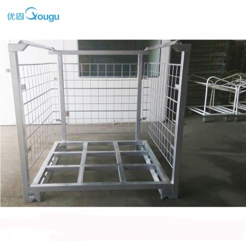 Warehouse industrial collapsible stacking storage steel pallet rack