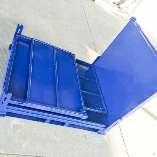 Stackable Folding steel Turnover Box