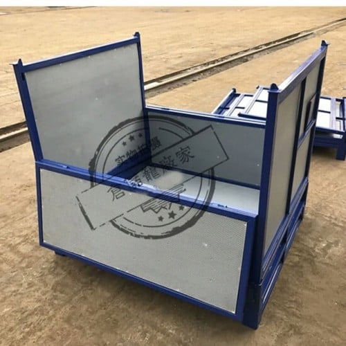 Durable Steel Metal Transport Storage Bin with pp