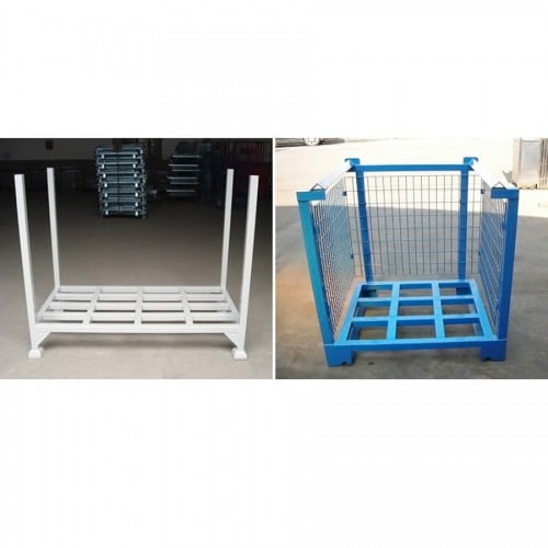 Powder coating heavy duty warehouse industrial tire rack