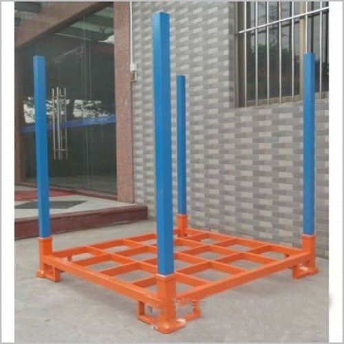 Powder coating heavy duty warehouse industrial tire rack