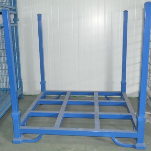 Powder coating heavy duty warehouse industrial tire rack