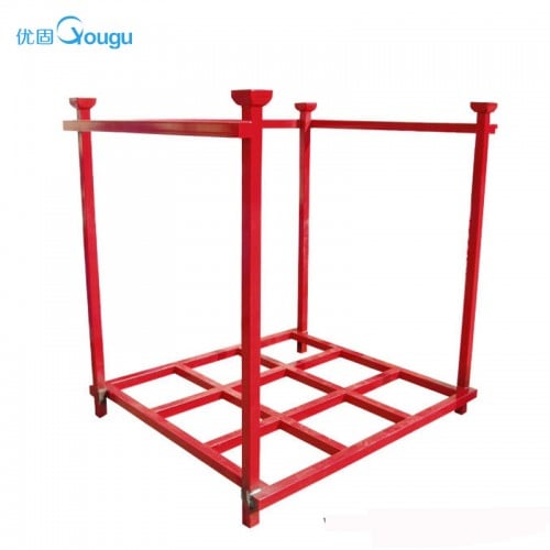 Storage warehouse folding heavy duty stacking rack