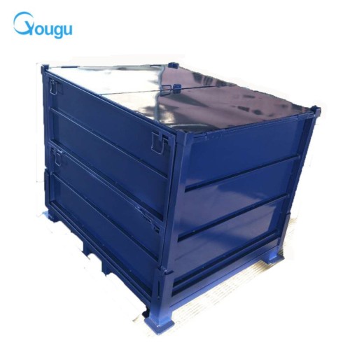 Stackable Folding steel Turnover Box