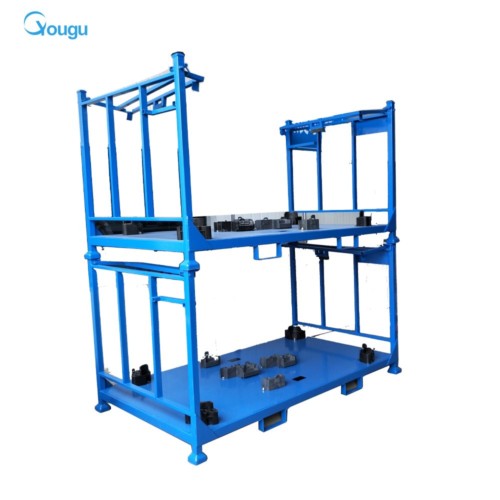 Storage warehouse folding heavy duty stacking rack Professional