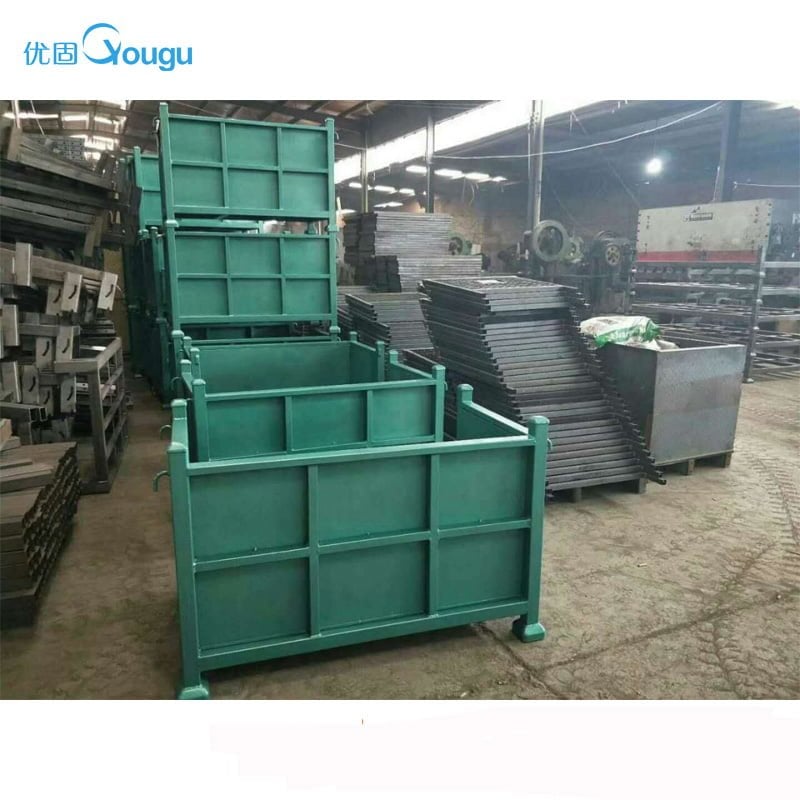 box Container,Trolley,Pallet,Rack,Roll sealing Etc Storage coating Professional Good Metal Container custom Equipment Manufacture Metal powder –