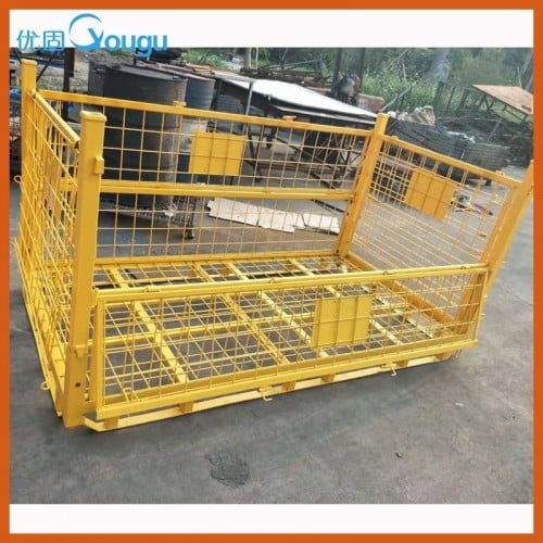 Wire Mesh Container Pallet Cages For Cargo and Storage