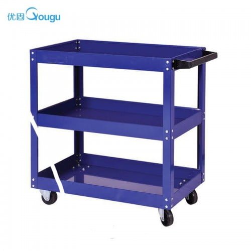 Metal mobile tool trolley cage toll cabinet