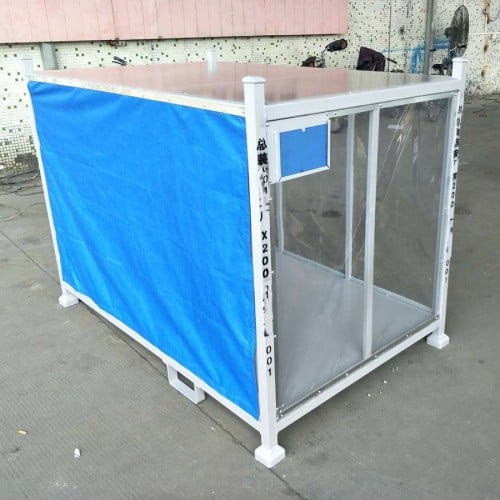 Portable Logistic Auto Parts Pallet Cargo Storage Roll Container