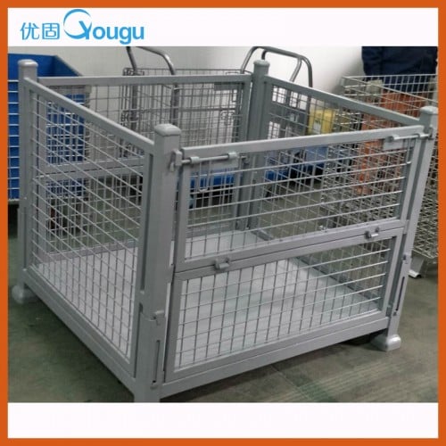 Folding Storage Container sheet meta floor cage