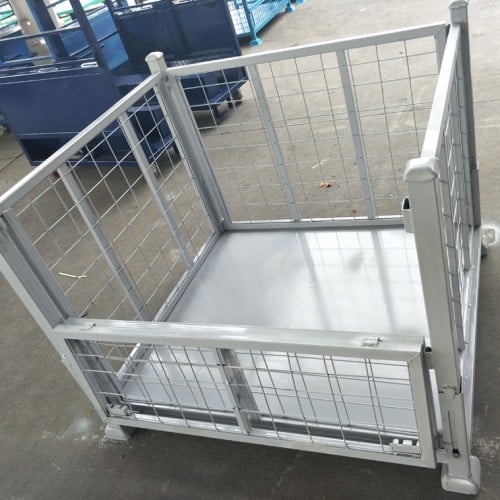 Folding Storage Container sheet meta floor cage