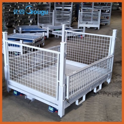 Folding Storage Container sheet meta floor cage