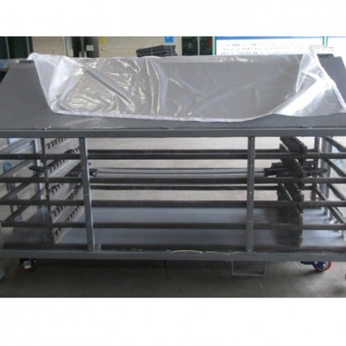 Fodable customized auto part roll container for honda toyota