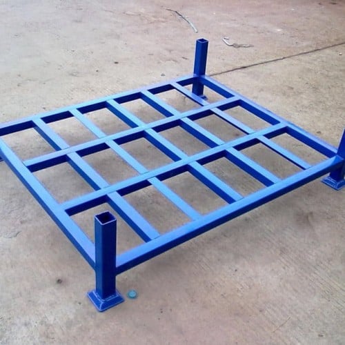 logistic steel pallet for warehouse metal storage pallets