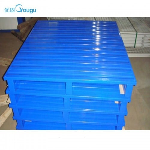 logistic steel pallet for warehouse metal storage pallets