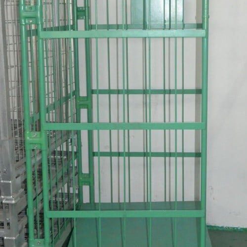 warehouse cage trolley box trolley picking trolley