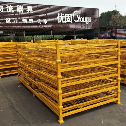 Wire Mesh Container Pallet Cages For Cargo and Storage