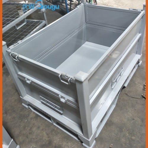 Shipping Steel Storage Container for Warehouse Transport