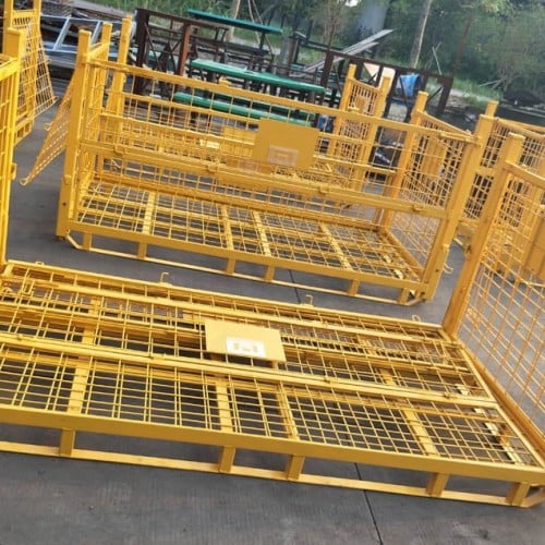 Wire Mesh Container Pallet Cages For Cargo and Storage