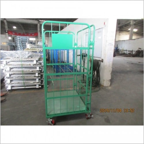 warehouse cage trolley box trolley picking trolley