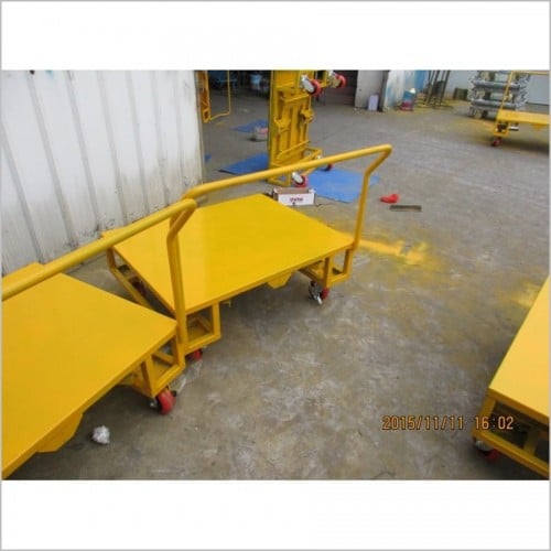 Heavy duty platform trolley roll container