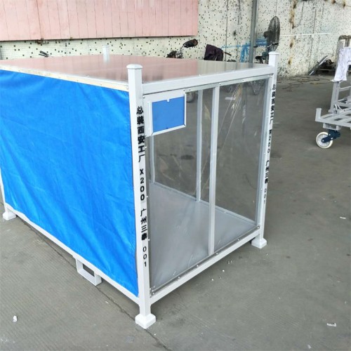 Fodable customized auto part roll container for honda toyota