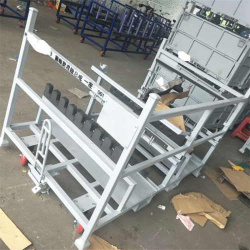 Fodable customized auto part roll container for honda toyota