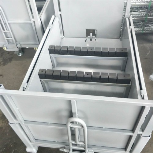 Fodable customized auto part roll container for honda toyota