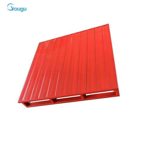 Heavy duty warehouse durable euro metal pallets