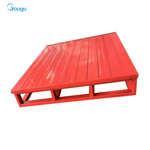 Heavy duty warehouse durable euro metal pallets