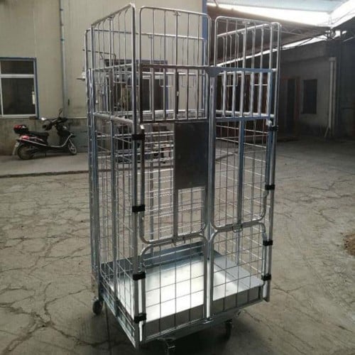 warehouse cage trolley box trolley picking trolley