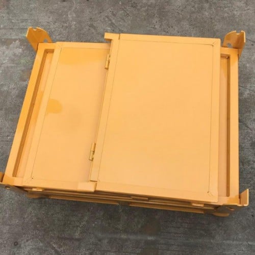 Good sealing powder coating custom box bins