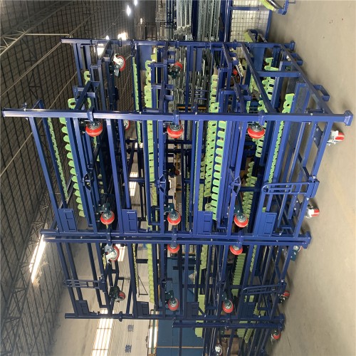 Fodable customized auto part roll container for honda toyota