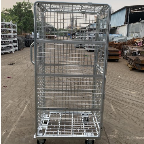 Detached style Laundry cage trolley clothes storage box
