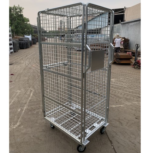 Detached style Laundry cage trolley clothes storage box