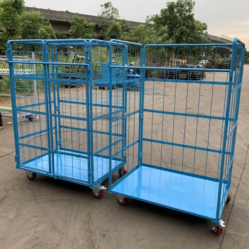 warehouse cage trolley box trolley picking trolley