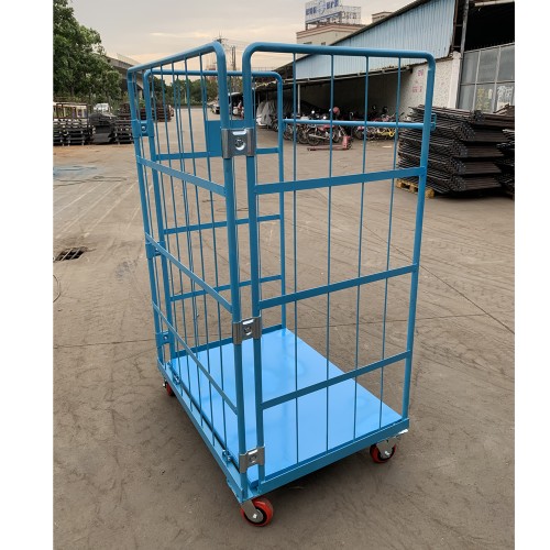 warehouse cage trolley box trolley picking trolley
