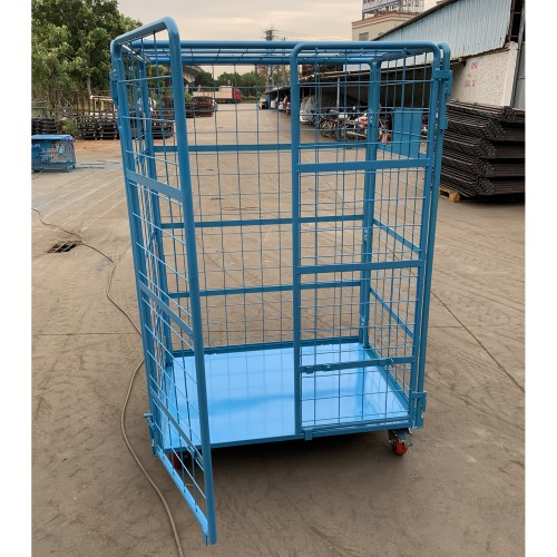 warehouse cage trolley box trolley picking trolley