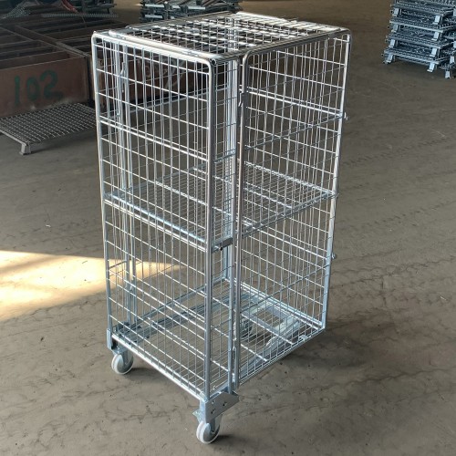 Detached style Laundry cage trolley clothes storage box