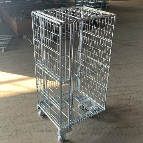 Detached style Laundry cage trolley clothes storage box