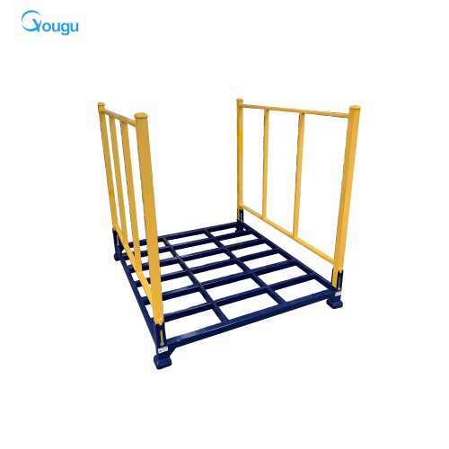 Customized industrial metal shelving system mobile stackable rollding pallet racking