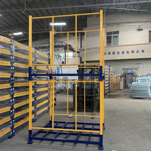 Customized industrial metal shelving system mobile stackable rollding pallet racking
