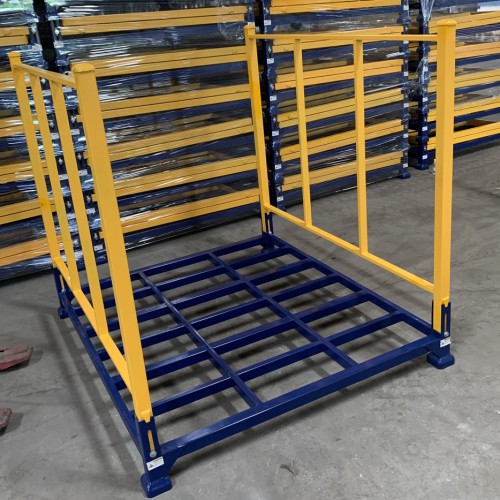 Customized industrial metal shelving system mobile stackable rollding pallet racking
