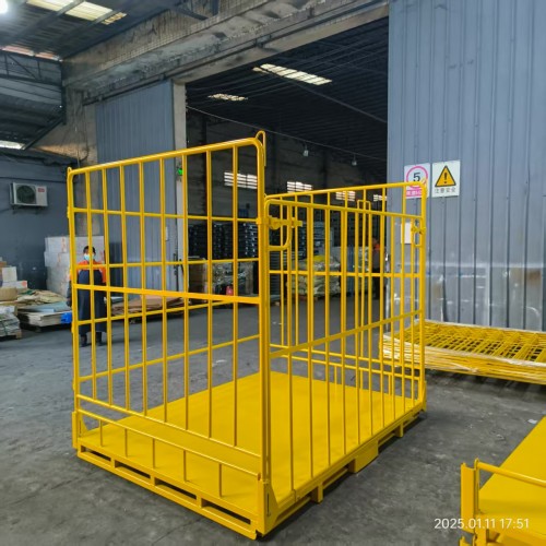 Heavy-Duty Collapsible Metal Stillages for E-Waste Management