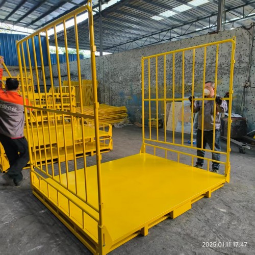 Heavy-Duty Collapsible Metal Stillages for E-Waste Management