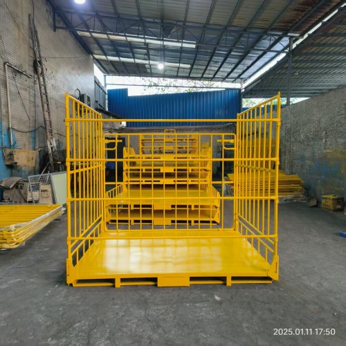 Heavy-Duty Collapsible Metal Stillages for E-Waste Management