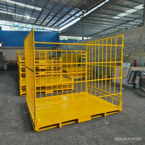 Heavy-Duty Collapsible Metal Stillages for E-Waste Management
