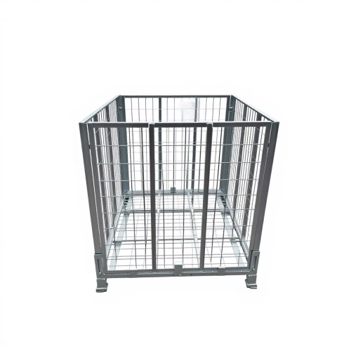 Heavy Duty Galvanized Pallet Cage – Durable Mesh Container for Material Handling