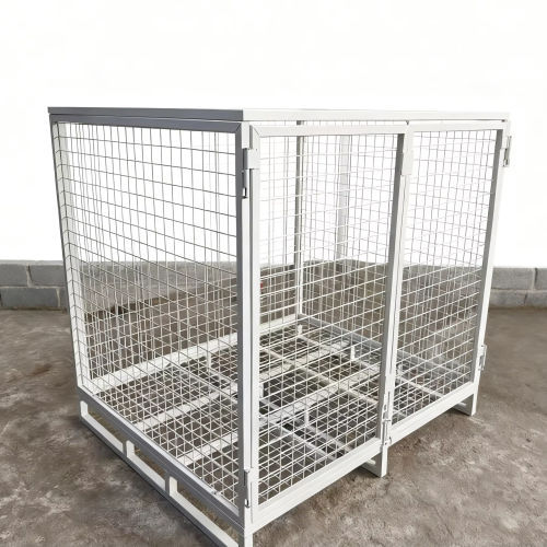 Heavy Duty Oxygen Cylinder Storage Cage Lockable Galvanized Steel